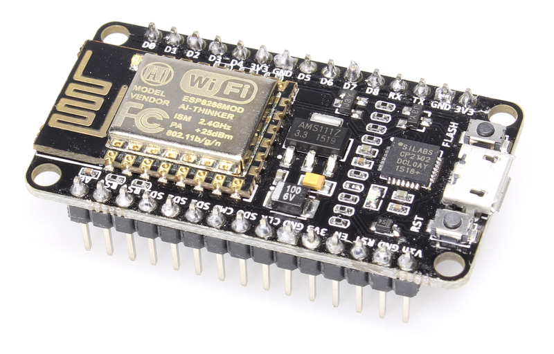 Photography of a NodeMCU