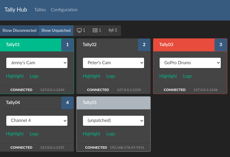 Tally Hub